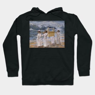 The Ark Passes Over the Jordan by James Tissot Hoodie